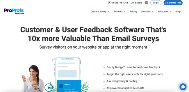 best survey software option, qualaroo